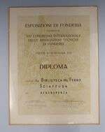 EBA 8/75: Diploma Esposizioni di Fonderia