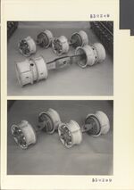 GFA 11/530249-530250: Trilexräder mit Schrägschutter-Felge und Pendelachse