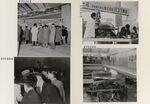GFA 11/590362-590365: Reproduktionen Fotos Reportage über Japan International Trade Fair, Osaka 1956