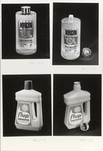 GFA 11/681104-681107: Diverse Konkurrenz Plastik-Flaschen