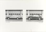 GFA 11/710156-710157: Volkswagen, Volvo 144 GT, für Fotomontage von Leichtmetallräder-Entwürfen