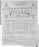 GFA 16/3313: Foto des ersten Prospektblattes für Fittings ca. 1865-1867