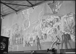 GFA 16/39537: Landesausstellung 1939 in Zürich, Wandgemälde Morach im GF Stand