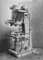 GFA 16/958: Kernblasmaschine mit Handvorschub