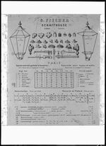GFA 17/3313.1: Foto des ersten Prospektblattes für Fittings ca. 1865-1867