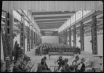 GFA 17/44783: Jubilarenehrung in der neuen Montagehalle Maschinenfabrik Rauschenbach