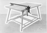 GFA 17/45584: Werktisch mit Schraubsstock