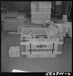 GFA 17/550711.4: Spedition von Kopierdrehmaschine