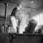 GFA 17/641815.21: Mensch und Arbeit in der Stahlgiesserei 1 1964