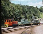 GFA 17/801291: Zwei Generationen Lokomotiven der Schmalspurbahn