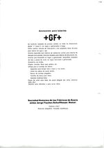 GFA 1/2852.10: Werbeblatt Fitting