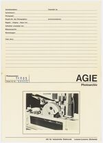GFA 42/19005: AGIE-ROTOFORM