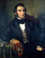 GFD 1/51: Justus von Liebig (Portrait von Carl Friedrich Wilhelm Adolph Trautschold, 1845)