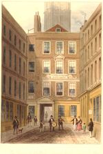 GFD 2/109: George and Vulture in Lombard Street (Aquarell von Thomas Hosmer Shepherd, 1855)