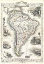 GFD 2/176: Südamerika (Karte von John Tallis, 1850)