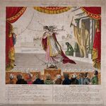 GFD 2/218: Werbung für die Oper «La morte di Semiramide» im Haymarket Theatre (Künstler unbekannt, 1818)