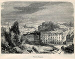 GFD 2/243: Ansicht von Langres (Stich von Auguste Trichon, 1866)