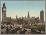 GFD 2/245: House of Parliament in Westminster, London (Photochrom, um 1890–1900)