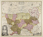 GFD 2/54: Flandern (Karte von Gerard Valck und Peter Schenk der Ältere, um 1700)