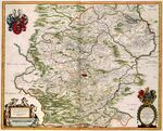 GFD 2/7: Thüringen (Karte von Adolario Erichio Anderslediano, 1635)