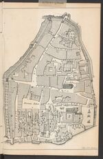 GFD 3/217: Grundriss der Stadt Schaffhausen (Fischers Reisetagebuch 1851, Seite 108)