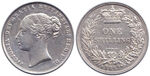 GFD 3/28: Englischer Schilling (Münze von 1853)