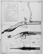 GFD 3/75: Hinterladermechanismus (Zeichnung auf der Patentanmeldung von Samuel Johannes Pauli, 1812)