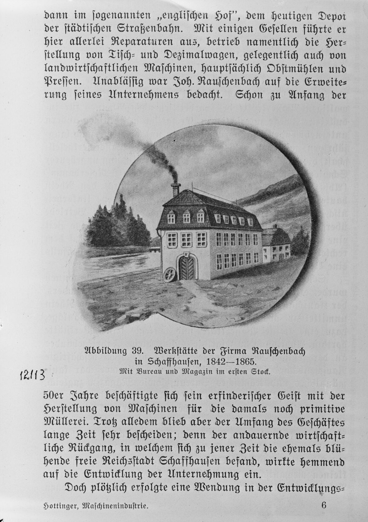 GFA 16/12113: Der Mühlenhof, Werkstätte der Firma Rauschenbach