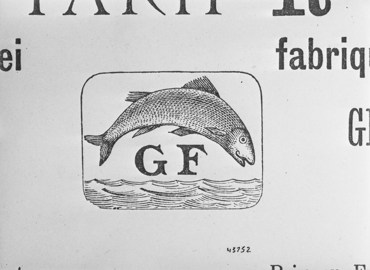 GFA 16/43752: Markenzeichen GF von 1881