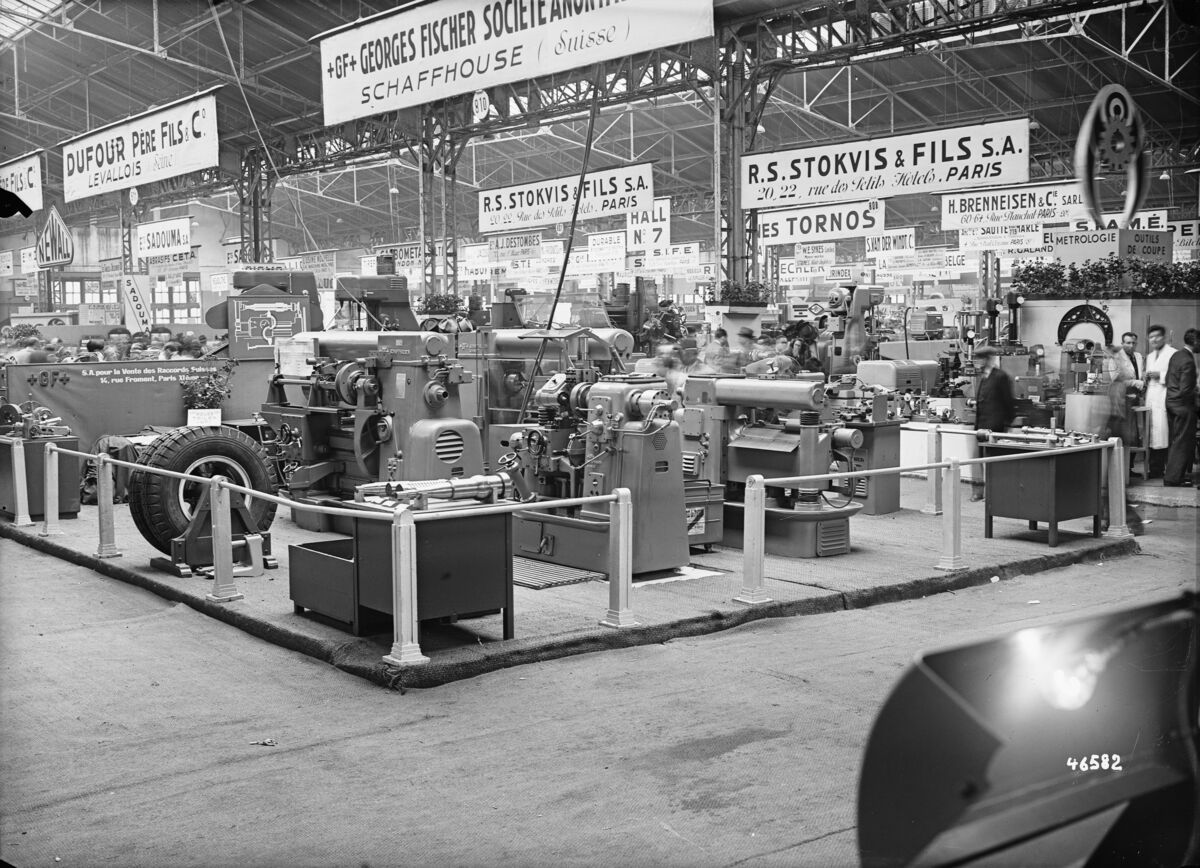 GFA 16/46582: GF Stand, Werkzeugmaschinen, Foire de Paris