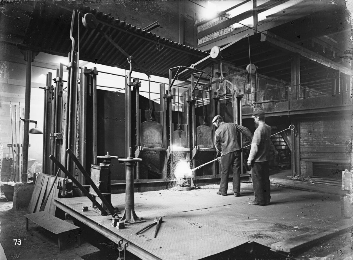 GFA 16/73.2: Siemens-Martinofen, Baujahr 1887