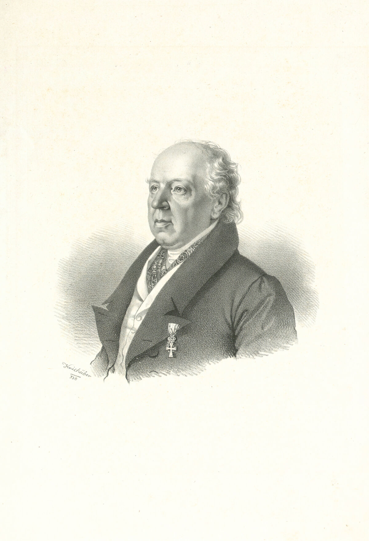 GFD 1/111: Joseph Franz von Jacquin (Lithografie von Kniehuber, 1830)