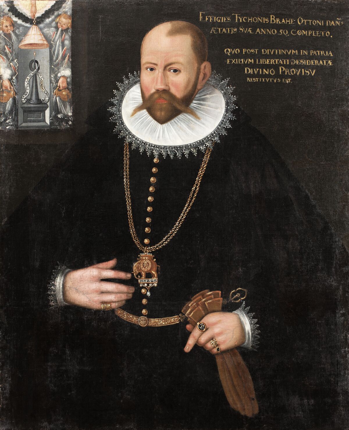 GFD 1/13: Bildnis von Tycho Brahe (Künstler unbekannt, 1596)
