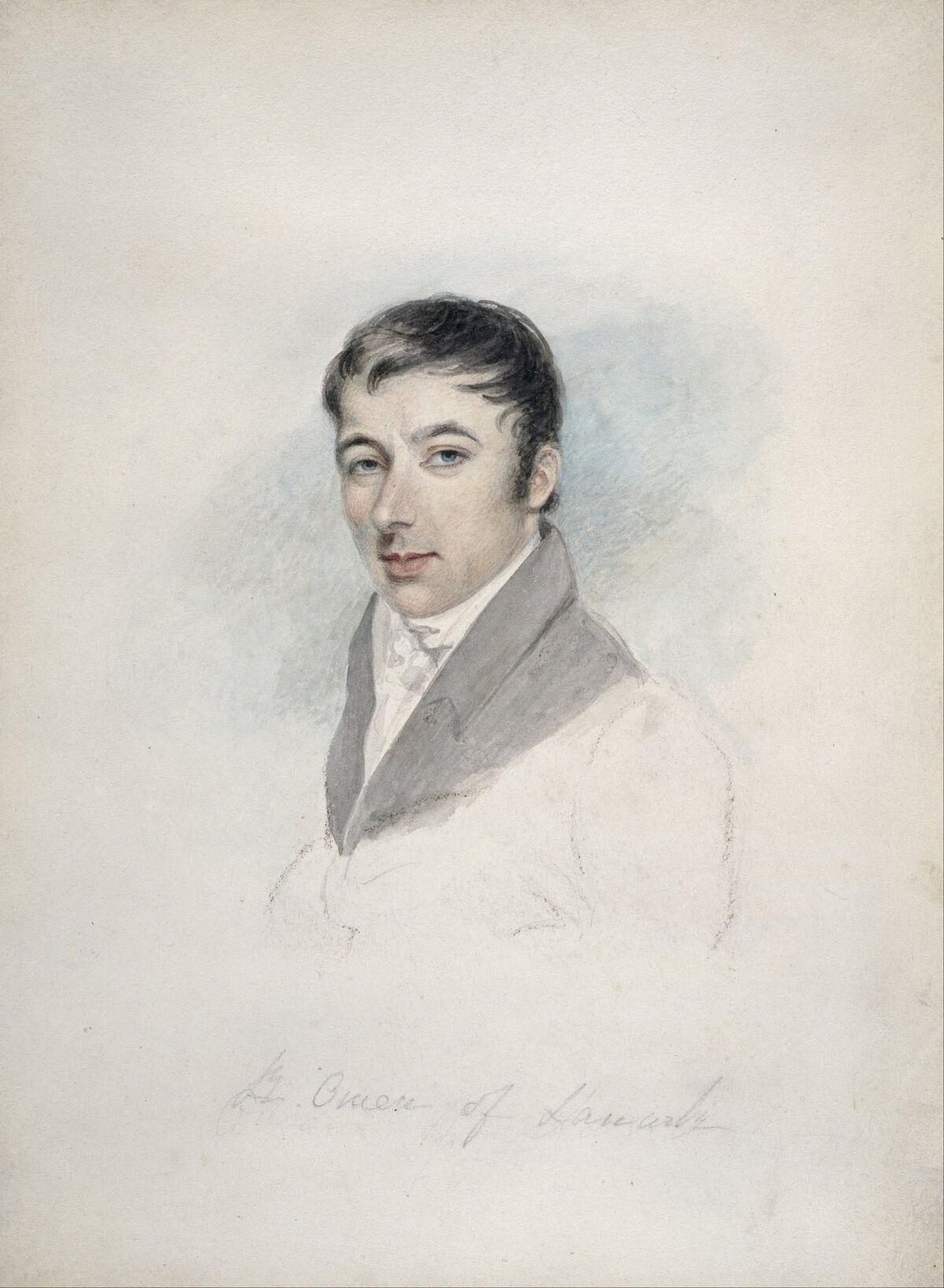 GFD 1/130: Robert Owen (Portrait von Mary Ann Knight, um 1800)