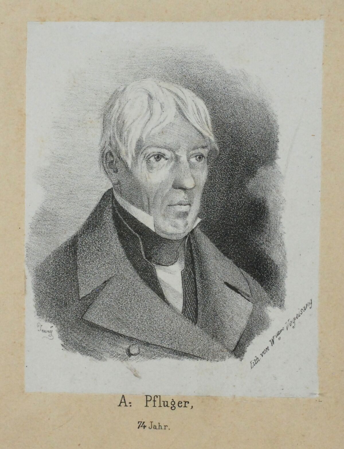 GFD 1/132: Anton Pfluger (Portrait von Witwe Vogelsang, 1853)
