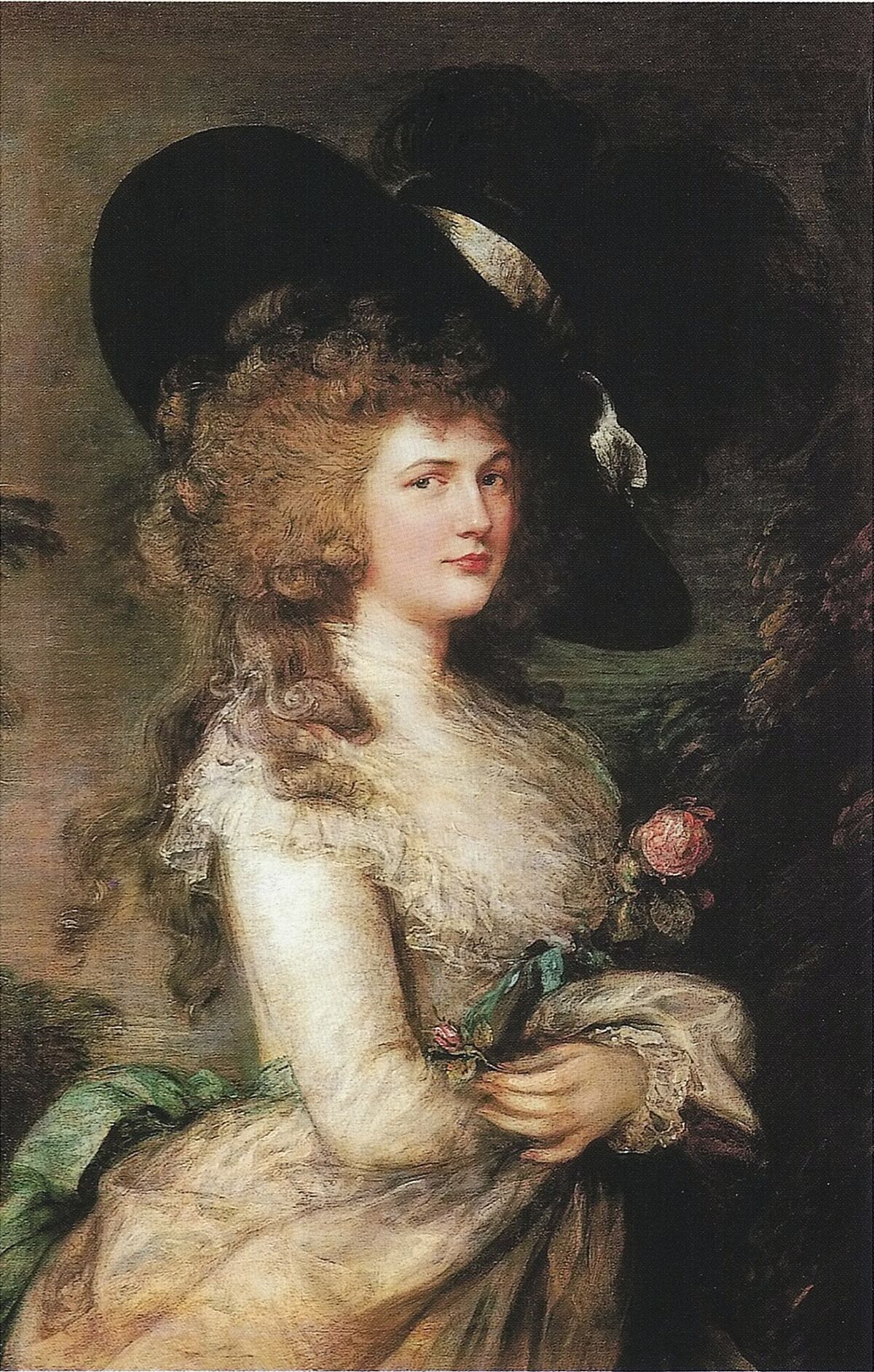 GFD 1/152: Georgiana Cavendish (Portrait von Thomas Gainsborough, um 1787)