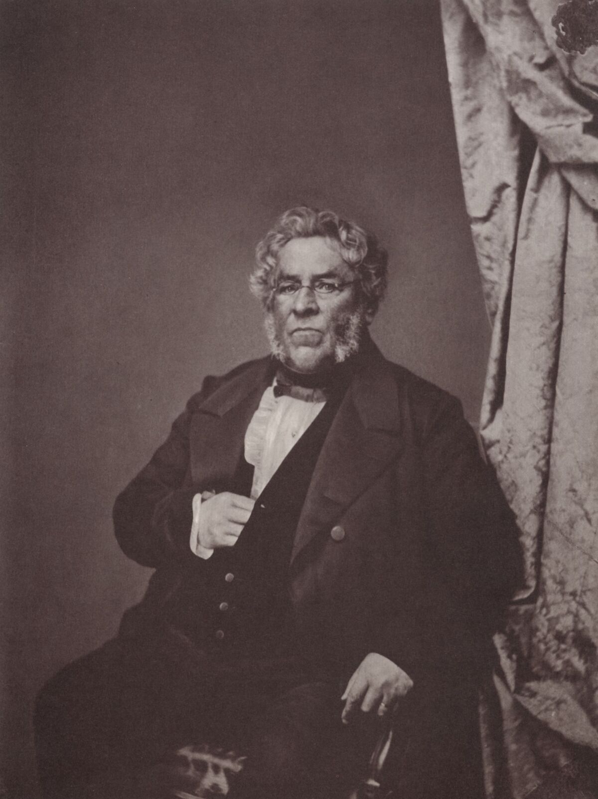 GFD 1/193: Joseph Anton von Maffei (Fotografie von Franz Hanfstaengl, um 1860)