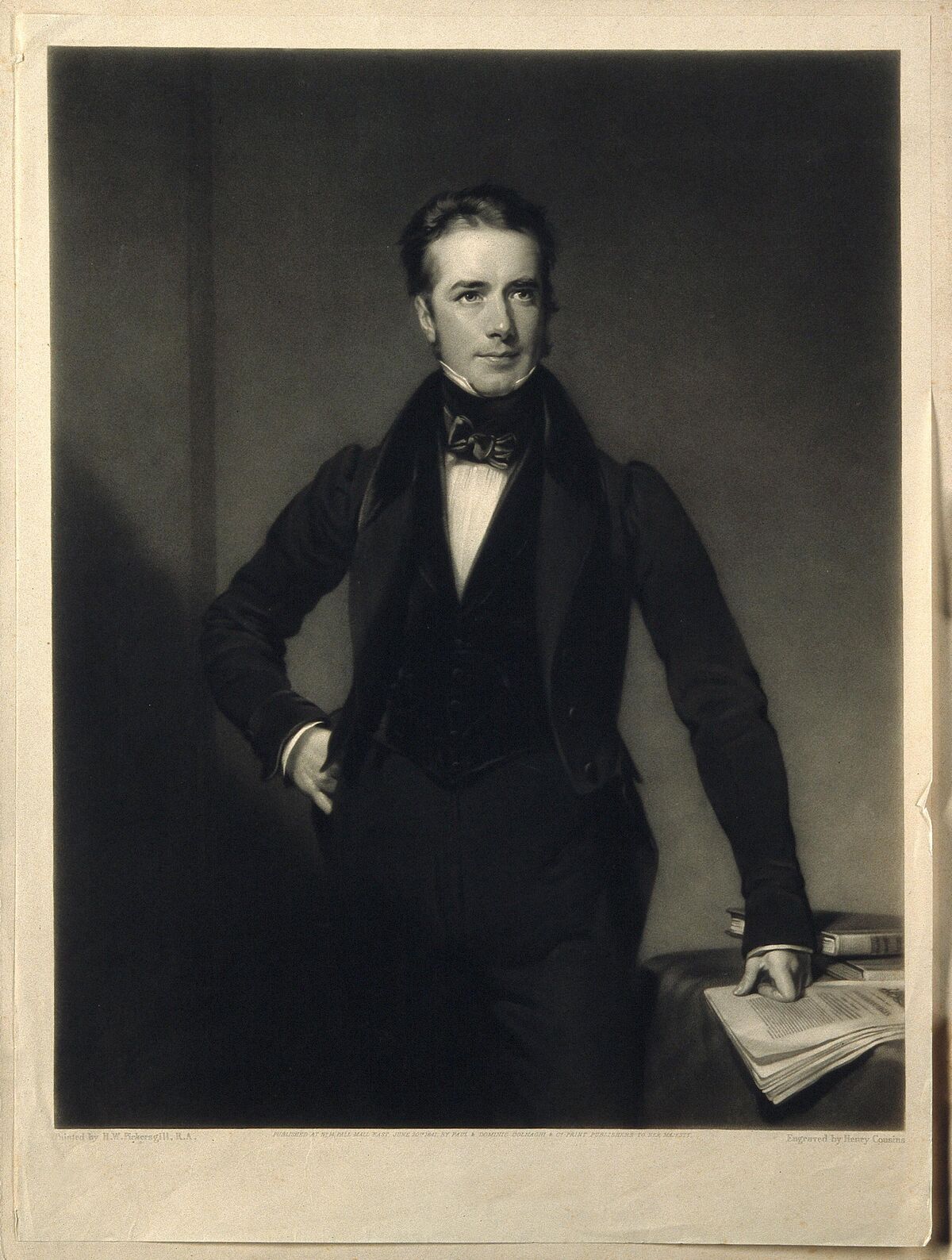 GFD 1/195: Thomas Drummond (Portrait von Henry Cousins nach H. W. Pickersgill, 1841)