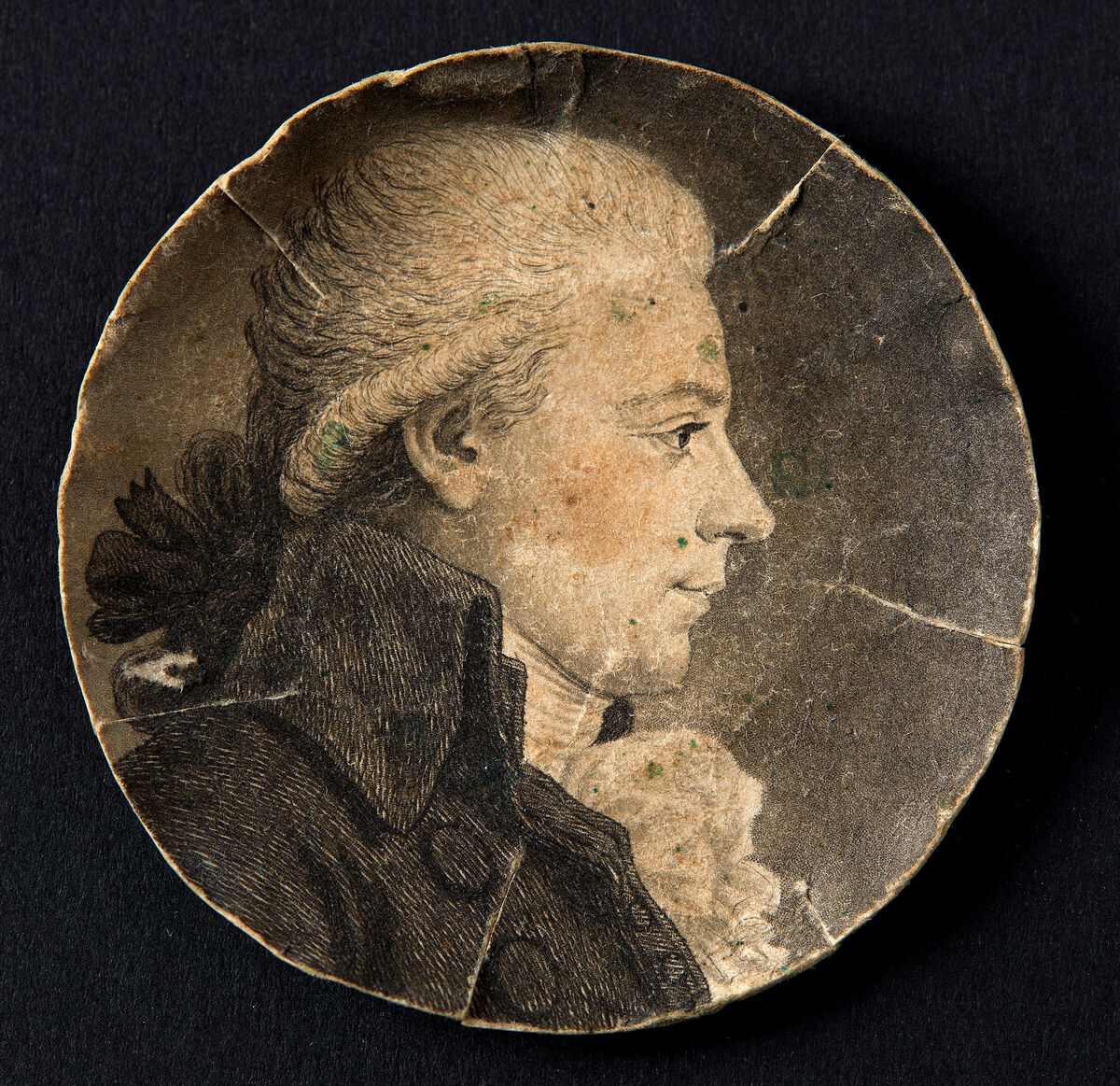 GFD 1/206: James Watt Junior (pencil portrait by Jean Fouquet, 1792)