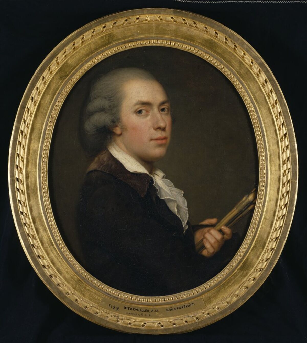 GFD 1/232: Alfred Ulrik Wertmüller (Selbstportrait, um 1795–1800)