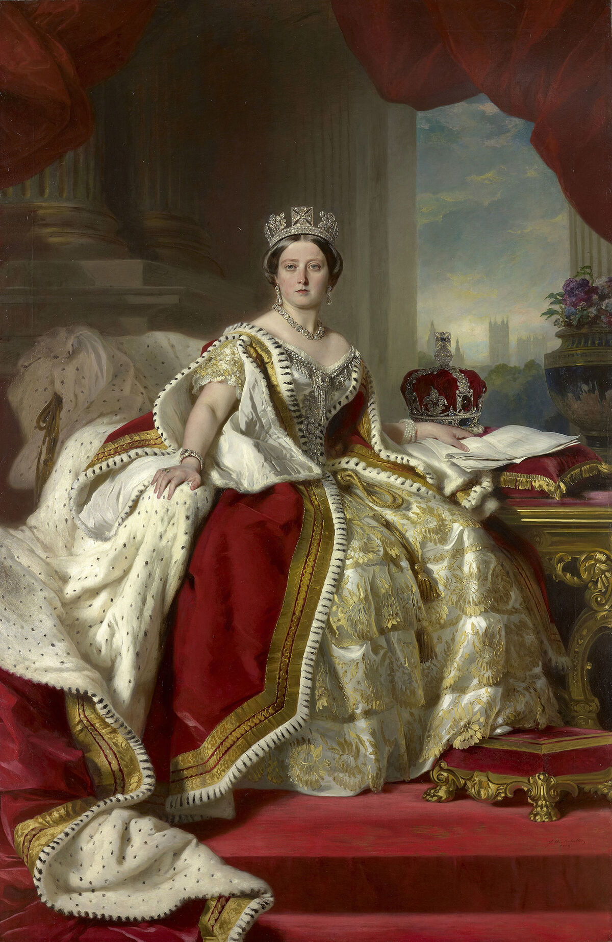GFD 1/34: Königin Victoria (Portrait von Franz Xaver Winterhalter, 1859)