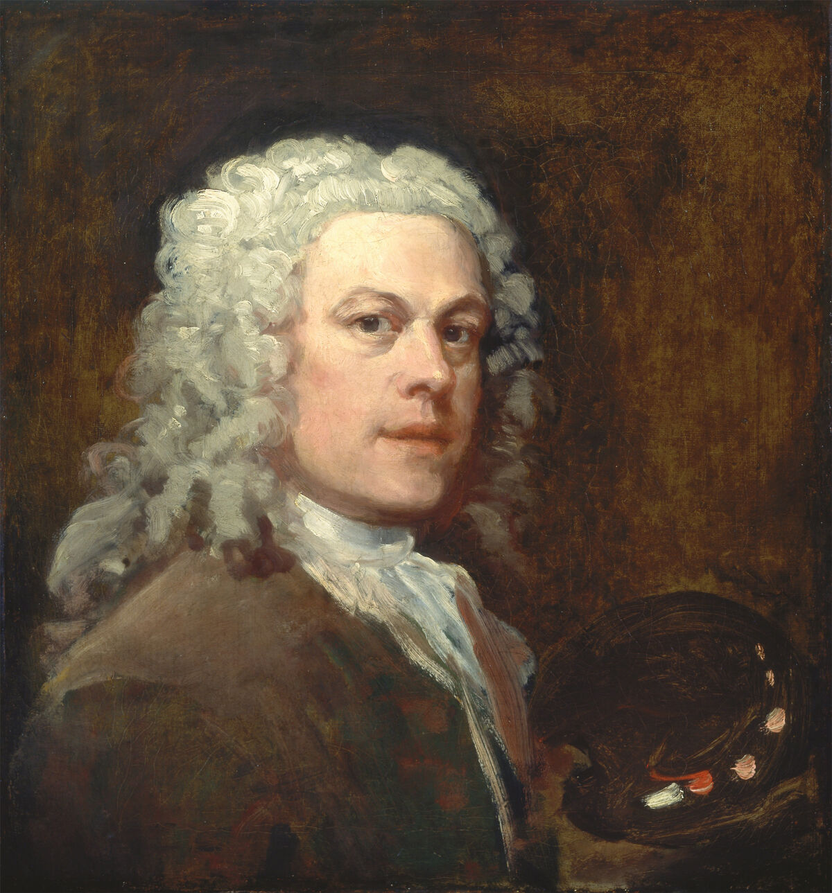 GFD 1/41: William Hogarth (Selbstportrait, um 1735)