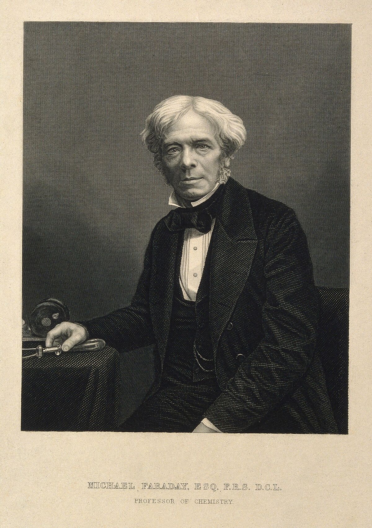 GFD 1/42: Bildnis von Michael Faraday (Künstler unbekannt, um 1860)