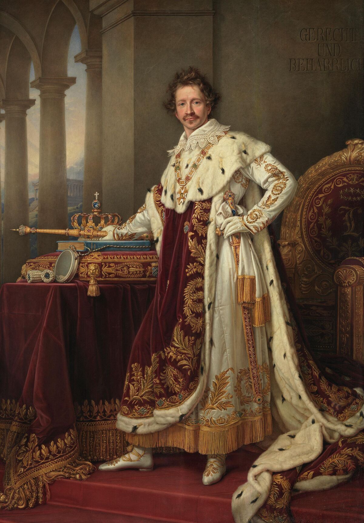 GFD 1/59: Ludwig I. (Portrait von Karl Joseph Stieler)