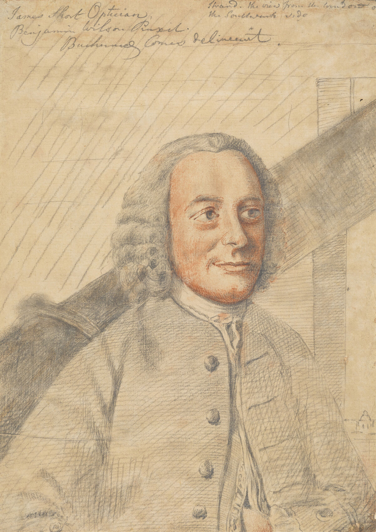 GFD 1/79: James Short, Mathematiker und Optiker (Portrait von David Stewart Erskine, um 1760–1770)