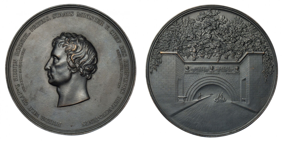 GFD 1/87: Gedenkmünze für Friedrich Wilhelm von Reden, 1827