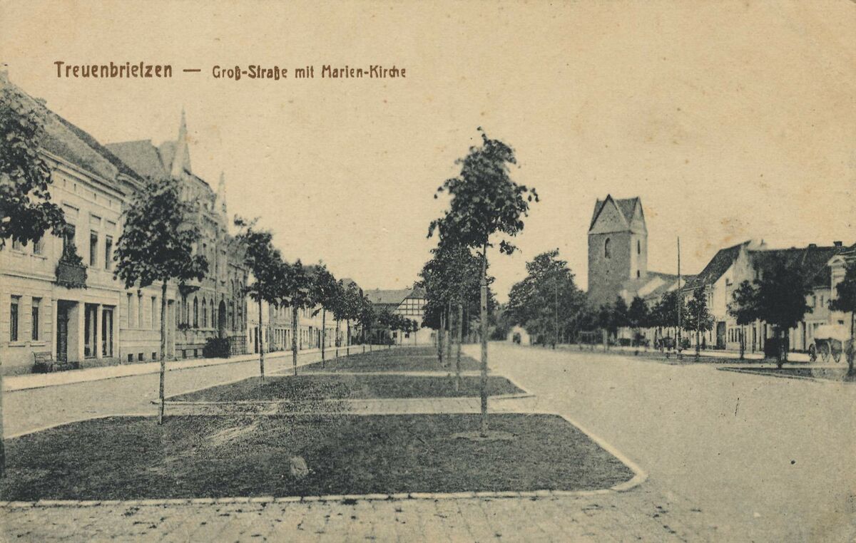 GFD 2/11: Treuenbrietzen (Postkarte von Fabian & Co, um 1900)