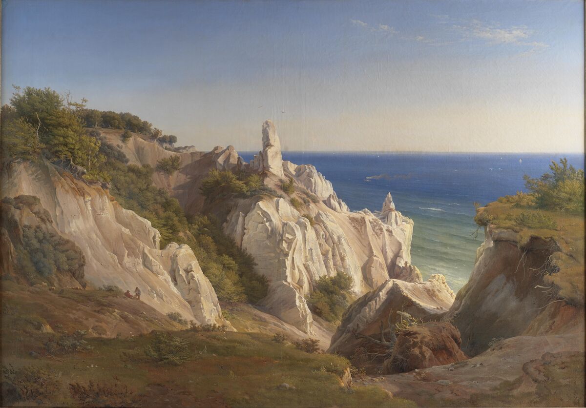 GFD 2/14: Klippen der Insel Møn (Bild von Louis Gurlitt, 1842)