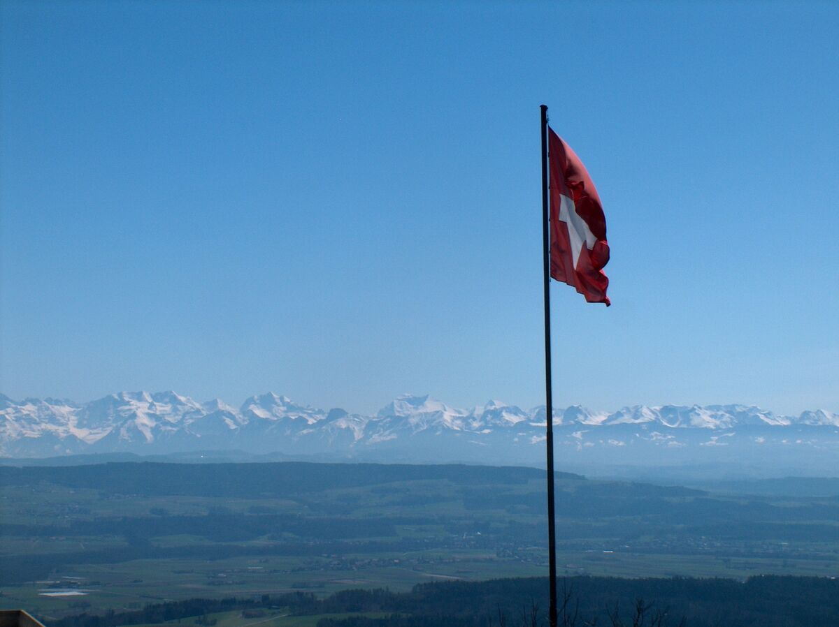 GFD 2/168: View from Magglingen to the Bernese Alps (photograph by Jai79, 2010)