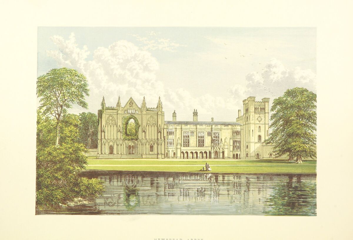 GFD 2/192: Newstead Abbey (Künstler unbekannt, 1868)